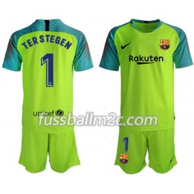 Fußballtrikots FC Barcelona TER STEGEN 1 Torwart Kinder Heim Trikotsatz 2019-2020